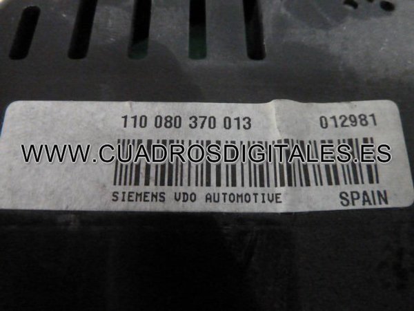 CUADRO SEAT LEON 110080370013 1P0920847B