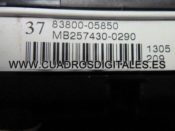 CUADRO TOYOTA AVENSIS MB2574300290