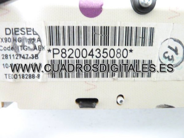 CUADRO DACIA LOGAN P8200435080