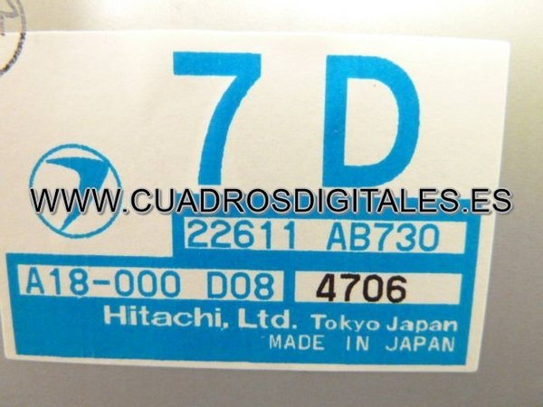 ECU HITACHI LTD 22611AB730
