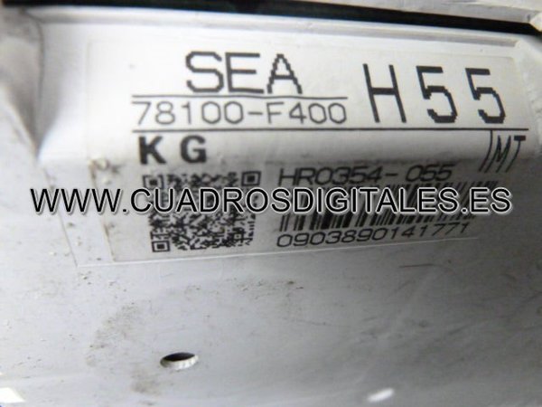 CUADRO HONDA ACCORD 78100F400 H55