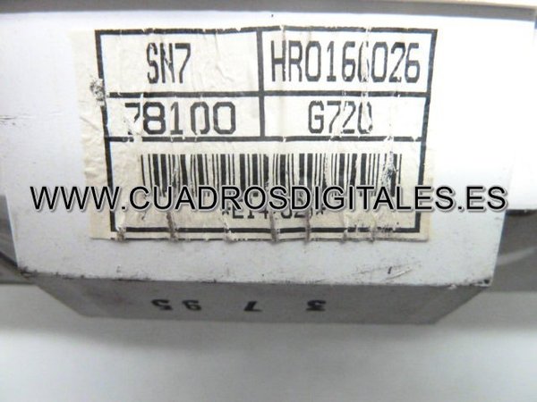 CUADRO HONDA ACCORD HR0166026