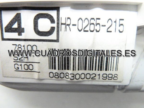 CUADRO HONDA HR-V HR0265215