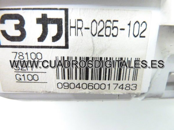 CUADRO HONDA HR-V HR0265102