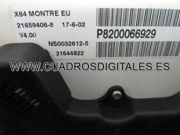 CUADRO RENAULT MEGANE P8200066929