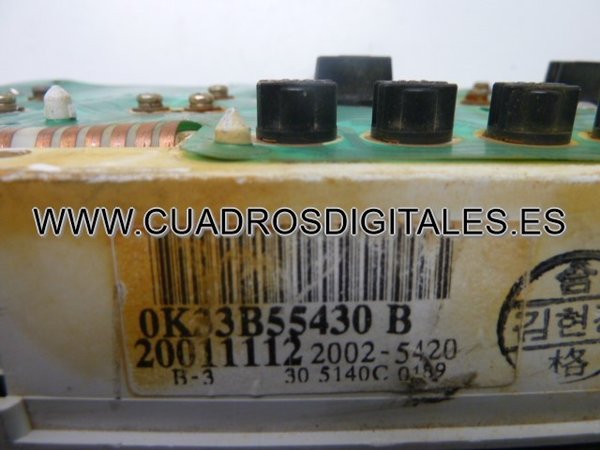 CUADRO KIA RIO 0K33B55430B 20011112
