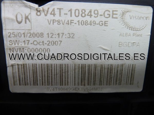 CUADRO FORD FOCUS 8V4T10849GE