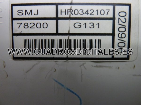 CUADRO HONDA CIVIC HR0342107
