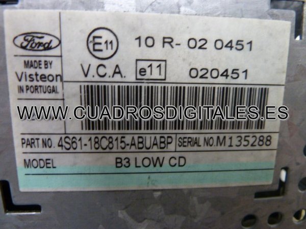 FORD FUSION 4S6118C815ABUABP
