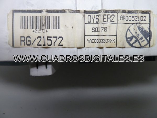 CUADRO ROVER 45 RG/21572 - YAC000330XXX