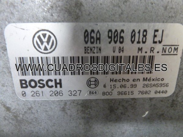 KIT VW BEETLE 0261206327 - 1JO959799AH + LLAVE