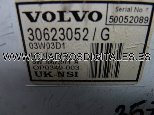 CUADRO VOLVO  S40 - V40 30623052/G
