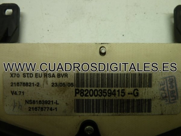 CUADRO RENAULT MASTER P8200359415G