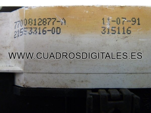 CUADRO RENAULT R19 7700812877-A