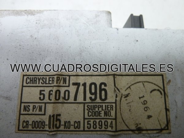 CUADRO JEEP CHEROKEE 56007196 - CR0009015K0C0