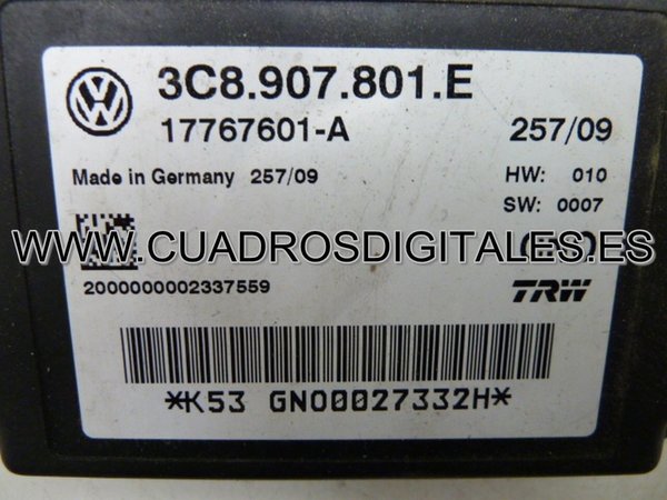 VW PASSAT 3C8907801E - 17767601A