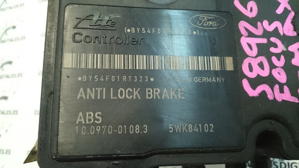 ABS FORD FOCUS 10020700304 3M512M110CA 1009700183 5WK84102